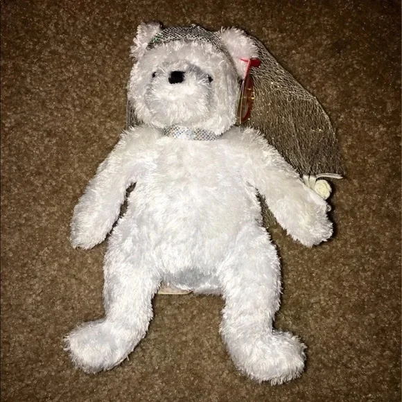 Ty Beanie Babies Bride and Groom Bears - Picture 2 of 7